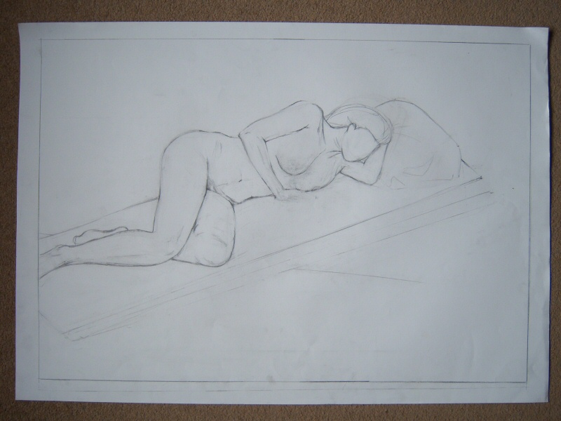Photo - Life Drawing II - Early Work 1998 - For Sale - © Sarah Myerscough
