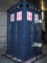 Photo - A Tardis in the Illumination's sheds