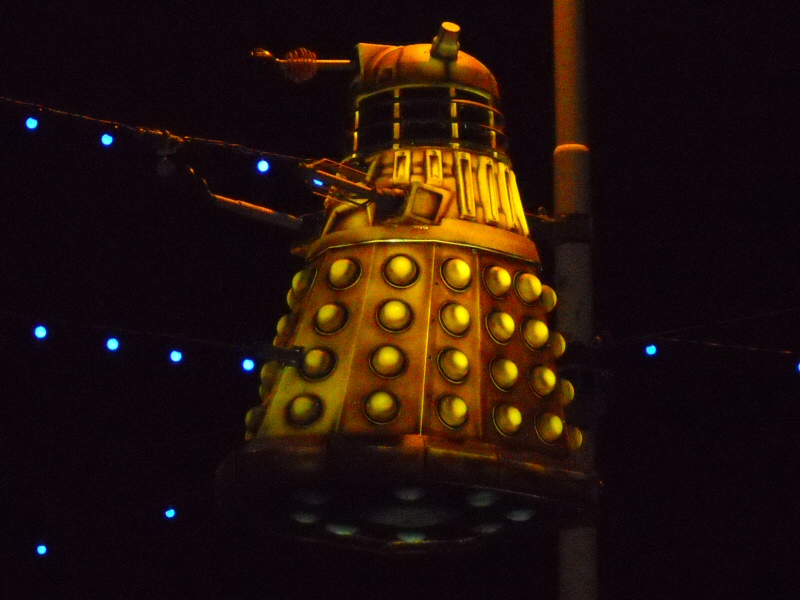 Photo - Illuminated Dr Who Section (2 of 4) - Animated Dalek with moving head and 